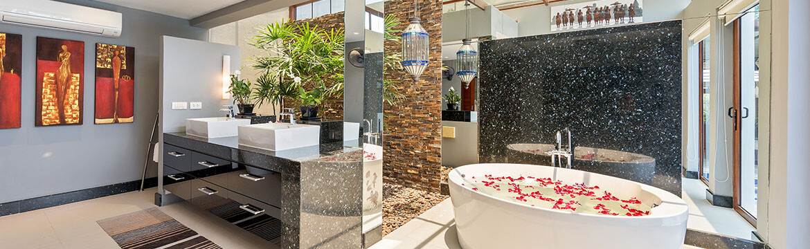 Villa Chi Samui at Lotus Samui - Master bedroom ensuite bathroom design